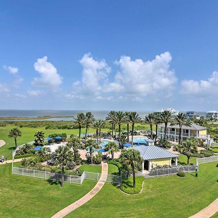 شقة Pointe West Family Retreat Balcony And Ocean Views! غالفيستون، تكساس المظهر الخارجي الصورة