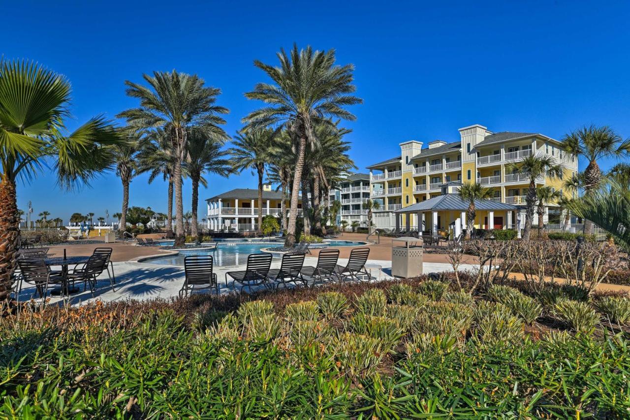 شقة Pointe West Family Retreat Balcony And Ocean Views! غالفيستون، تكساس المظهر الخارجي الصورة