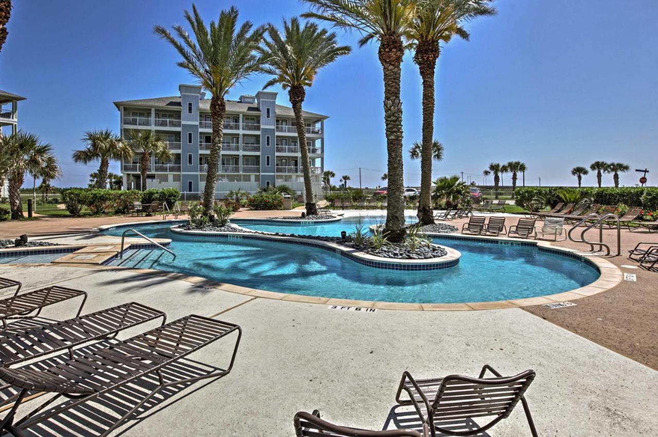 شقة Pointe West Family Retreat Balcony And Ocean Views! غالفيستون، تكساس المظهر الخارجي الصورة