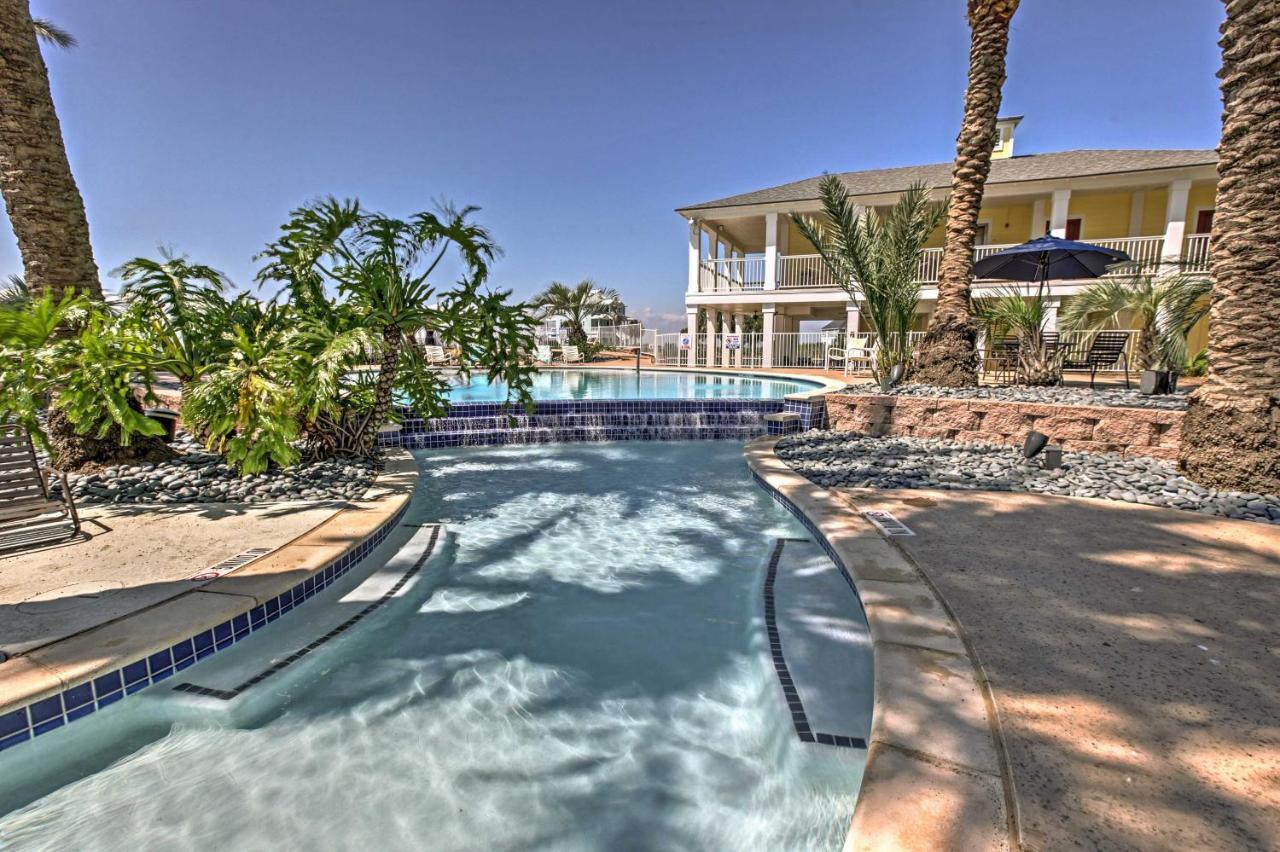 شقة Pointe West Family Retreat Balcony And Ocean Views! غالفيستون، تكساس المظهر الخارجي الصورة